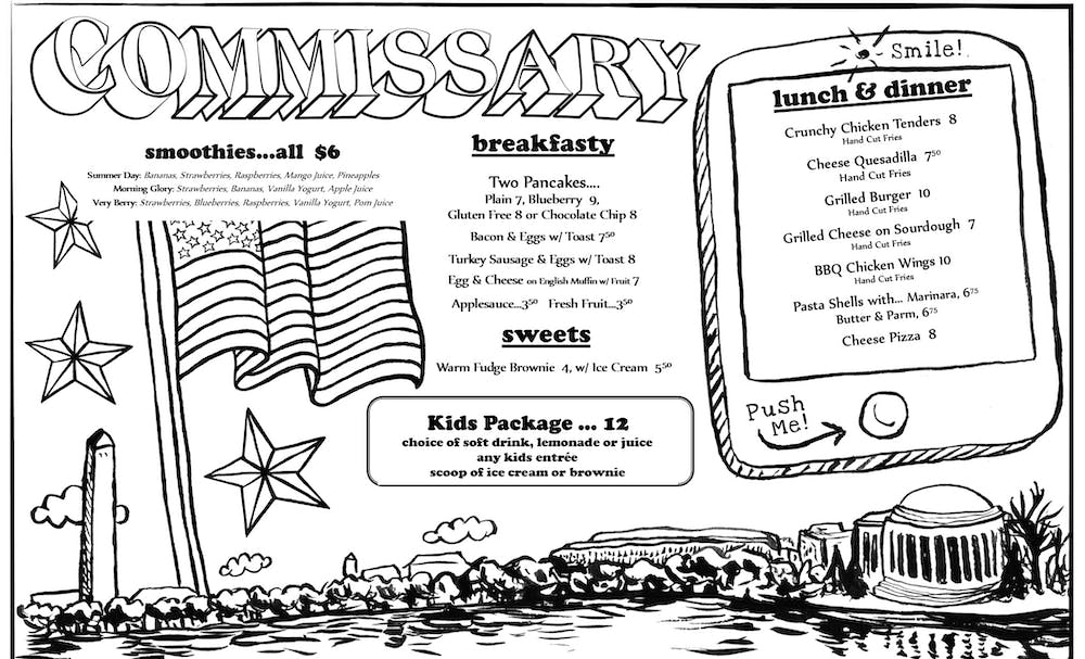 Children's menu