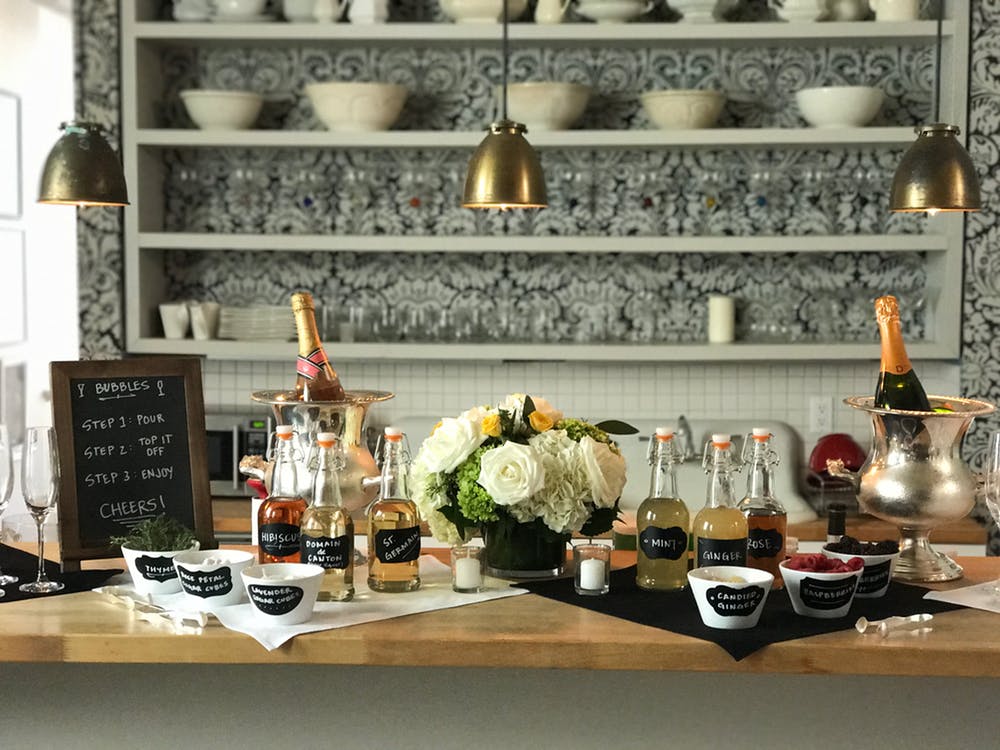 Commissary catering spread