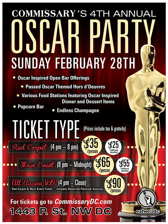 Oscar Night at Commissary