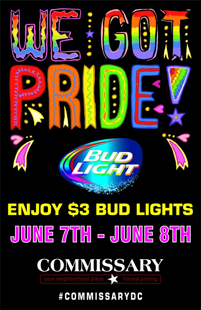Pride at Commissary